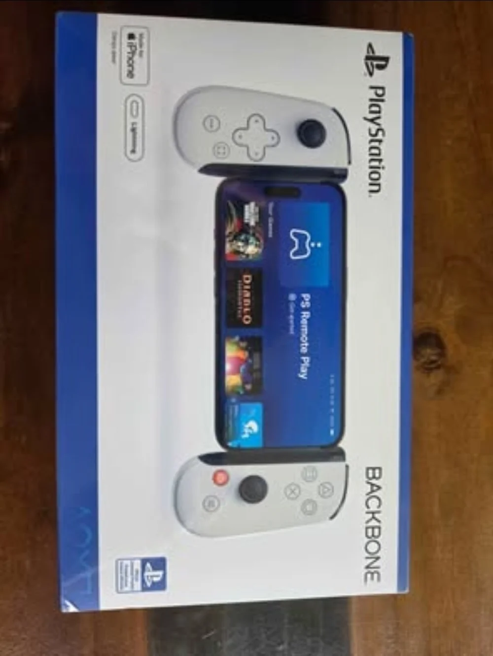 Sony Backbone Mobile Controller - White/Black Accents